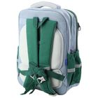 Lean Toys, plecak szkolny, dinozaur z piórnikiem szary, 16l