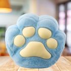 Lean Toys, pluszowa poduszka z kieszenią na ręce, ogrzewacz, niebieska, 40 cm