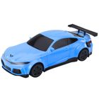 Lean Toys, pojazd sportowy ze stacją ładującą, zdalnie sterowany, niebieski