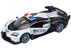 Lean Toys, policja, pojazd zdalnie sterowany, 1:12, biały