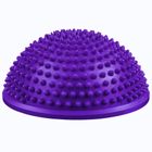 Lean Toys, półkula sensoryczna do masażu i ćwiczeń równowagi, fioletowa, 16 cm