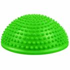 Lean Toys, półkula sensoryczna do masażu i ćwiczeń równowagi, zielona, 16 cm