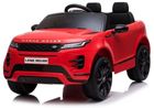 Lean Toys, Range Rover Evoque, pojazd na akumulator, czerwony