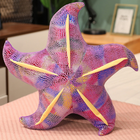 Lean Toys, rozgwiazda, poduszka maskotka, fioletowa, 45 cm