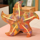 Lean Toys, rozgwiazda, poduszka maskotka, żółta, 20 cm