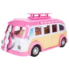 Lean Toys, rozkładany kamper lodziarnia z akcesoriami dla lalek