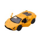 Lean Toys, samochód metalowy z napędem, światła dźwięki, 1 szt.