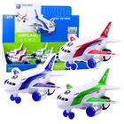 Lean Toys, samolot pasażerski, pojazd interaktywny, 1 szt.