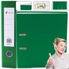 Lean Toys, segregator A4, 75 mm, zielony