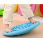 Lean Toys, sensoryczna deska równoważąca, piłeczki kauczukowe, niebieska, 5 szt.