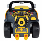 Lean Toys, silnik busa do rozkręcania, żółty