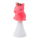 Lean Toys, skaczący jednorożec na sprężynie Pop Up, 10 cm, 1 szt.