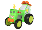 Lean Toys, skaczący traktor, pojazd zdalnie sterowany, zielony