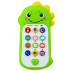 Lean Toys, telefon, zabawka interaktywna, dinozaur