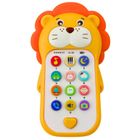 Lean Toys, telefon, zabawka interaktywna, lew