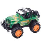 Lean Toys, terenówka Off-Road, pojazd militarny, zielony