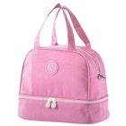 Lean Toys, torba termiczna, izolacyjna, różowa, 27 cm