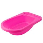 Lean Toys, wanienka akcesoriami do kąpieli dla lalek, różowa