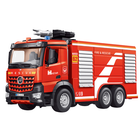 Lean Toys, wóz strażacki z wysuwaną drabiną, pojazd zdalnie sterowany