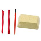 Lean Toys, wykopaliska złota, gipsowy blok, zestaw kreatywny, 1 szt.