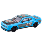 Lean Toys, wyścigówka z napędem na tył, niebieska