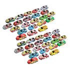 Lean Toys, zestaw samochodów z napędem pull-back, 48 szt.