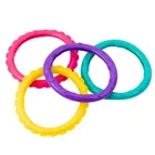 Lean Toys, zestaw skarbów w skrzyni do nurkowania, różowa, 21 elementów