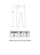 Legginsy damskie, czarne, błyszczące lampasy, Moraj