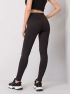 Legginsy damskie, czarne, Ex Moda