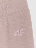 Legginsy dziewczęce, beżowe, 4F