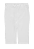 Legginsy dziewczęce, białe, Kanz