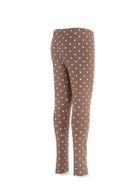Legginsy dziewczęce, brązowe, Tup Tup