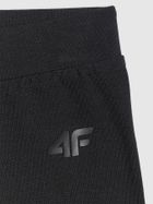 Legginsy dziewczęce, czarne, 4F