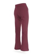 Legginsy dziewczęce, flare, bordowe, Tup Tup