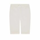 Legginsy dziewczęce, kolarki, białe, Kanz