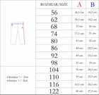 Legginsy dziewczęce, prążkowane, brązowe, Nicol