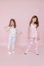 Legginsy dziewczęce, różowe, Pinokio