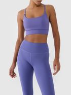 Legginsy funcyjne damskie, niebieskie, 4F