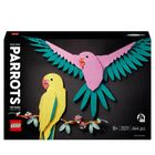 LEGO Art, Kolekcja zwierząt - papugi ary, 31211