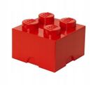 LEGO, Brick 4, pojemnik klocek, czerwony