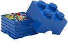 LEGO, Brick 4, pojemnik klocek, niebieski