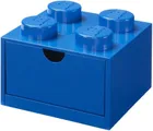LEGO, Brick 4, pojemnik klocek z szufladą, niebieski