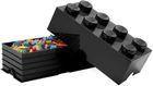 LEGO, Brick 8, pojemnik klocek, czarny