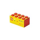LEGO, Brick 8, pojemnik klocek, czerwony