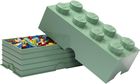 LEGO, Brick 8, pojemnik klocek, oliwkowy