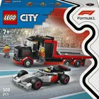 LEGO City, Ciężarówka F1 z bolidem Audi F1, 60493