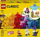 LEGO Classic, Kreatywne przezroczyste klocki, 11013