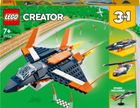LEGO Creator 3w1, Odrzutowiec naddźwiękowy, 31126