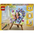 LEGO Creator, Dekoracyjny obraz z kwiatami, 31390