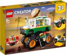 LEGO Creator, Monster truck z burgerami, 31104